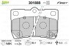 Гальмівні колодки дискові LEXUS GS/IS "2,2-4,3 "R "05-13 Valeo 301888 (фото 1)