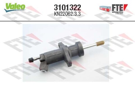 Робочий циліндр зчеплення Valeo 3101322