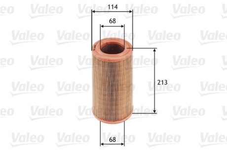 Фільтр повітряний CITROEN/PEUGEOT Berlingo/306 "1,8-1,9 "93-15 Valeo ="585615"