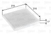 Фільтр салону LEXUS/SUBARU/TOYOTA ES/Legacy/Land Cruiser "1,0-4,2 "90>> Valeo ="698796" (фото 1)