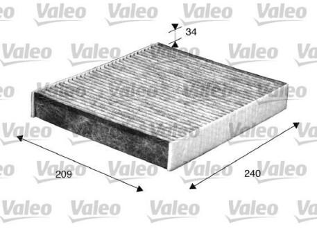 Фільтр салону Valeo 698883
