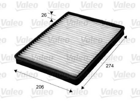 Фільтр салону Valeo 715654