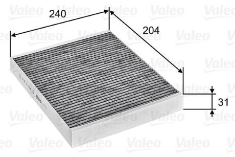 Фільтр салону Valeo 715752