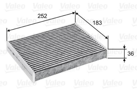 Фільтр салону Valeo 715802