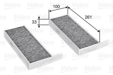 Фільтр салону Valeo 715805