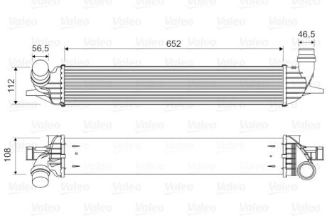 Інтеркулер Valeo 818330