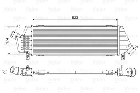Інтеркулер Valeo 818354