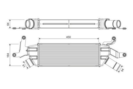 Інтеркулер Valeo 818370 (фото 1)