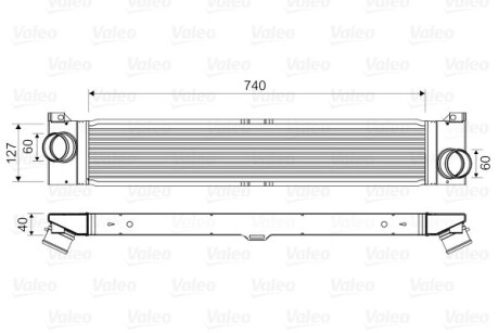 Інтеркулер Valeo 818586