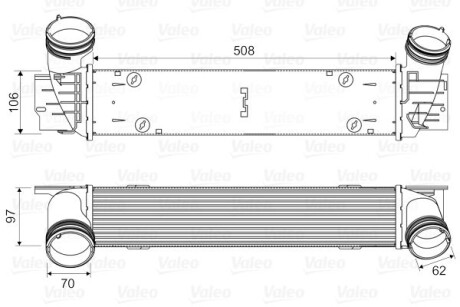 Інтеркулер Valeo 818594