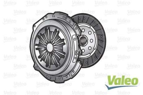 Комплект зчеплення для жорсткого маховика Valeo 828409