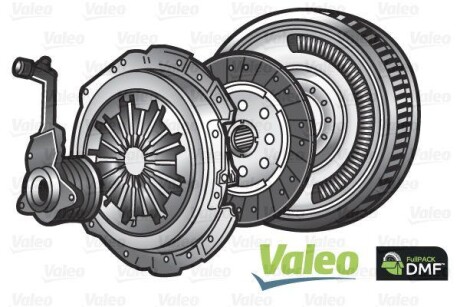 К-кт зчеплення з двомасс.маховиком та підш-ком Valeo 837361