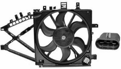 Вентилятор радіатора OPEL COMBO/ OPEL CORSA C 00-06 Van Wezel 3779747