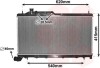 Радіатор охолодження SUBARU IMPREZA/ FORESTER 2.0D 08- Van Wezel 51002105 (фото 1)