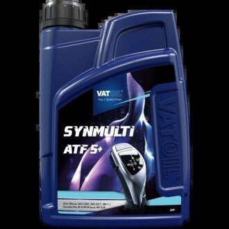 Трансмиссионное масло SynMulti ATF 5+ синтетическое 1 л VATOIL 50521