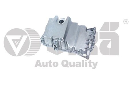 Піддон масляний з отвором для зливу олії (алюміній) Audi A4, A6 2.0 (05-) Vika 11031541301