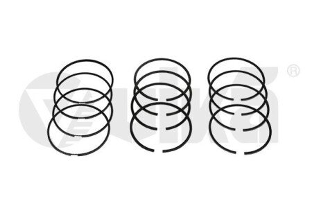 Комплект поршневих кілець 82,5 мм (на 4 поршня) VW Passat (01-05) 2,0 MOT.ALT/Audi A4 (01-08),A6 (01-05) Vika 11980019301 (фото 1)