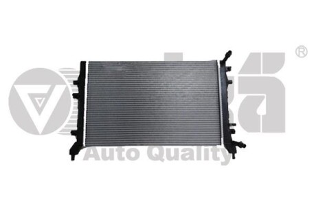 Фото радіатор Skoda Octavia (09-), Rapid (13-), Superb (14-), Yeti (10-)/VW Caddy (11-), Golf (07-) Jetta (06-), Passat (08-) Vika 21211000101 Радіатор Skoda Octavia (09-), Rapid (13-), Superb (14-), Yeti (10-)/VW Caddy (11-), Golf (07-) Jetta (06-), Passat (08-) Vika 21211000101