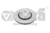 Диск гальмівний передній (кратно 2) Skoda Octavia, VW Golf, Audi A3 (97-) Vika 66150022001 (фото 1)