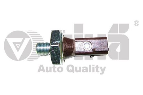 Фото датчик тиску масла 0.55-0.85 Бар Skoda Fabia (00-14), Superb (02-)/VW Golf (03-), Jetta (06-), Passat (03-), Touareg (03-10), T5 Vika 99191779801 Датчик тиску масла 0.55-0.85 Бар Skoda Fabia (00-14), Superb (02-)/VW Golf (03-), Jetta (06-), Passat (03-), Touareg (03-10), T5 Vika 99191779801