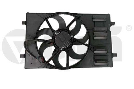 Вентилятор радіатора 400W Skoda Octavia (13-17)/VW Golf (14-17)/Audi A3 (13-16)/Seat Leon (13-16) Vika 99591779301 (фото 1)