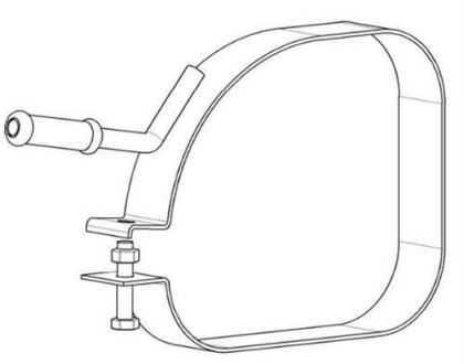 Елемент кріплення випускної системи WALKER 80597