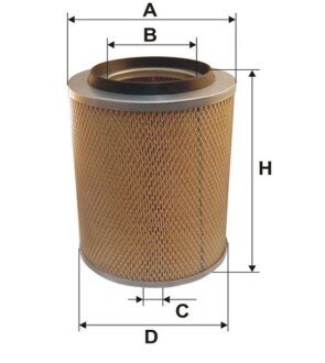 Фільтр повітряний /AM418 (WIX-FILTERS) WIX FILTERS 42482E