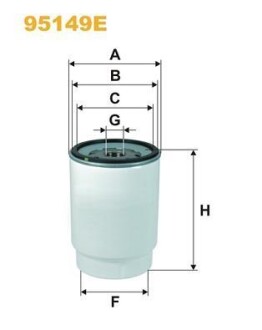Фільтр паливний WIX FILTERS 95149E