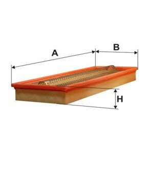 Фільтр повітряний MB W124 AP012/ (WIX-FILTERS UA) WIX FILTERS WA6175