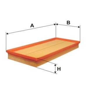 Фільтр повітряний WIX FILTERS WA6261 (фото 1)