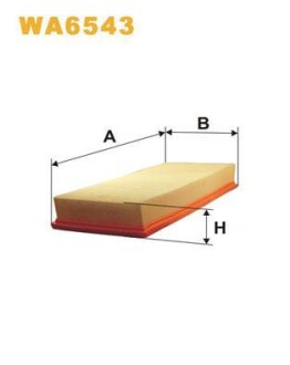 Фільтр повітряний WIX FILTERS WA6543