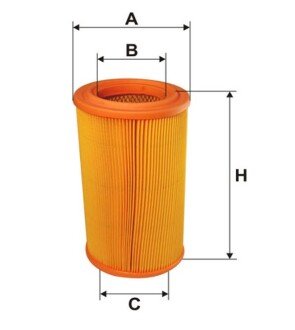 Фільтр повітряний PEUGEOT /AR314/1 (WIX-FILTERS) WIX FILTERS WA6565