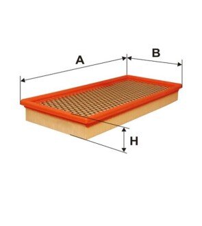 Фільтр повітряний MB /AP010/2 (WIX-FILTERS) WIX FILTERS WA6580 (фото 1)