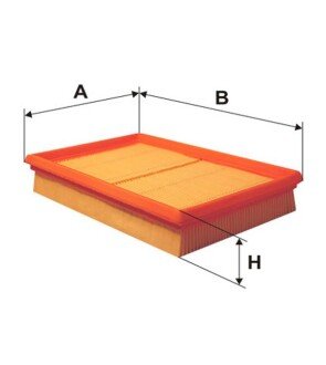 Фільтр повітряний /AP190/4 (WIX-FILTERS) WIX FILTERS WA9551