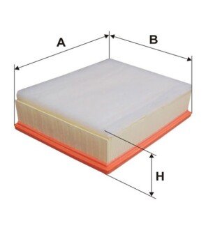 Фільтр повітряний (WIX-FILTERS) WIX FILTERS WA9555