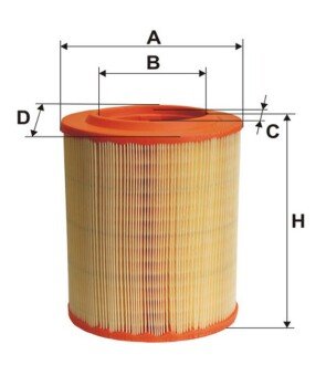 Фільтр повітряний WIX FILTERS WA9566