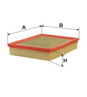 Фільтр повітряний /AP 194/2 (WIX-FILTERS) WIX FILTERS WA9617