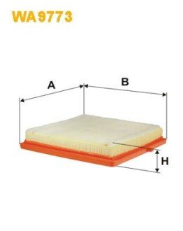 Фільтр повітряний WIX FILTERS WA9773