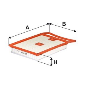 Фільтр повітряний SKODA FABIA 1.4 TDI, VW POLO V 1.4 TDI 14- (WIX-FILTERS) WIX FILTERS WA9780 (фото 1)