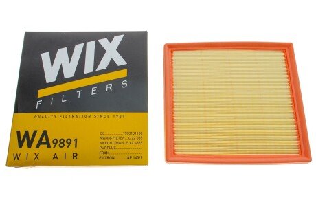 Фільтр повітряний WIX FILTERS WA9891