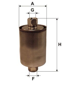 Фільтр паливний ВАЗ 2107, 08, 09, 99, 11, 12, 21 (інж.)/PP851 (WIX-FILTERS) WIX FILTERS WF8182