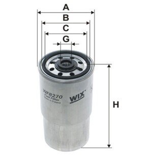 Фільтр палив. BMW E34 PP940/2/ (WIX-FILTERS) WIX FILTERS WF8270