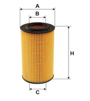 Фільтр масляний двигуна MERCEDES /OE640/2 (WIX-FILTERS) WIX FILTERS WL7009