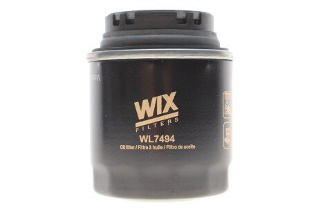 Фільтр масляний двигуна AUDI, SEAT, SKODA, VW (WIX-FILTERS) WIX FILTERS WL7494 (фото 1)