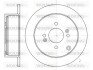 Гальмівний диск задн. Accent/Rio/i20/Verna/Accent/Rio 01- WOKING D61024.00 (фото 1)