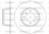 Гальмівний диск Lada 2101-2107 (252х10) WOKING D6156.00 (фото 1)