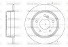 Гальмівний диск зад. MB W202 93-00 (258x9) WOKING D6193.00 (фото 1)