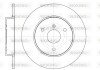 Гальмівний диск пер. Fortwo/Roadster/Cabrio/City Coupe/Crossblade 98-07 WOKING D6617.00 (фото 1)