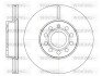 Диск гальмівний передній (кратно 2) (Remsa) Skoda Octavia II III, Superb I II (D6648.10) WOKING D664810 (фото 1)