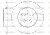 Гальмівний диск задн. XType/Mondeo/Mondeo 00-11 WOKING D6661.00 (фото 1)